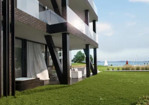 Apartamenty z widokiem na jezioro